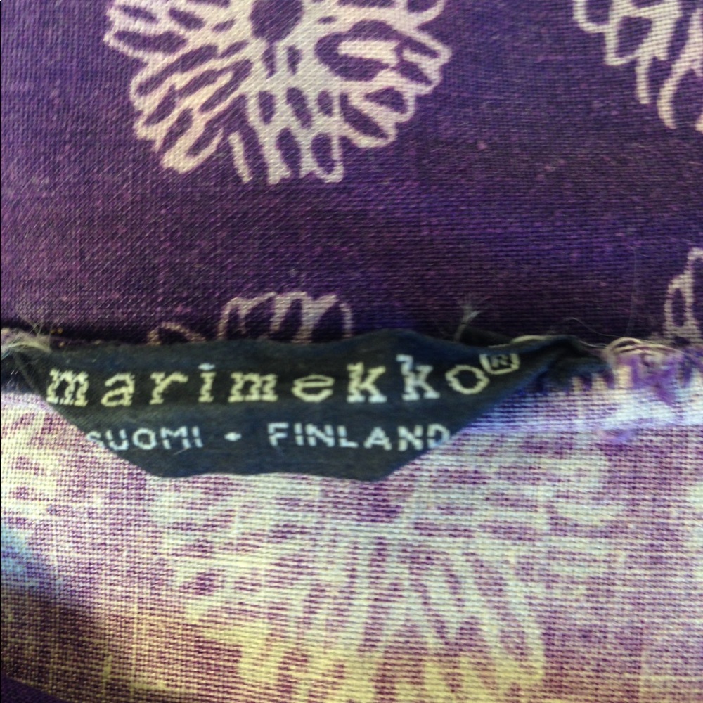 RARE Marimekko 1961 Chrysanthemum Sheath Dress - Picture 4 of 10